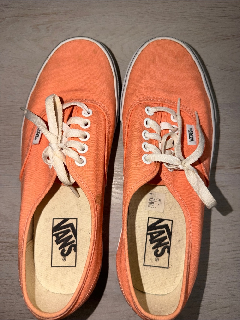 Peach Vans